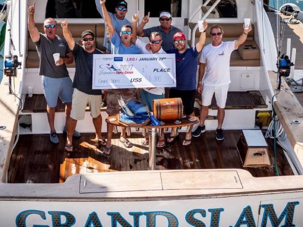 Grand Slam first prize for Leg I of Los Suenos Triple Crown Tournament