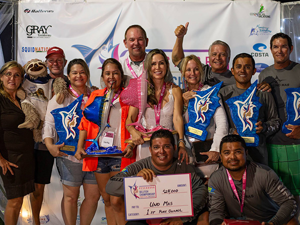 Costa Rica Billfish Tournament - Winning Team